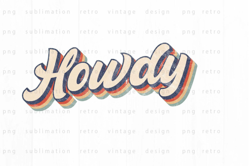 retro-howdy-png-design