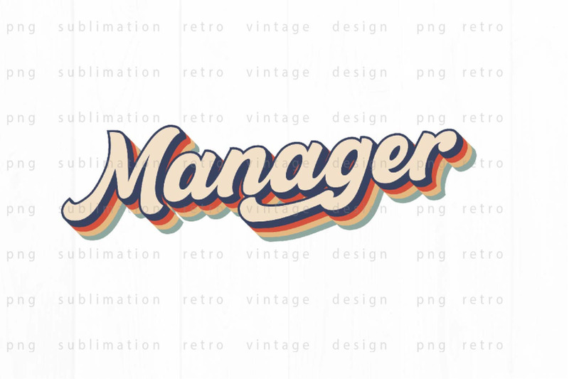 retro-manager-png-design