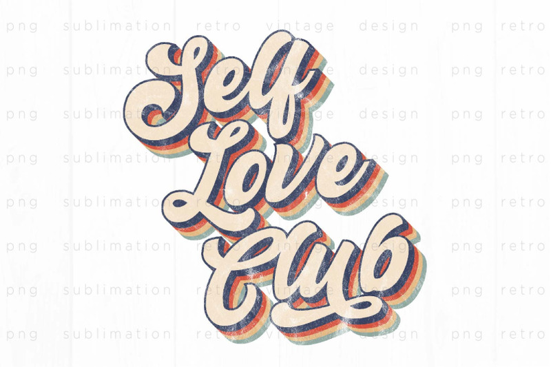 retro-self-love-club-png-design