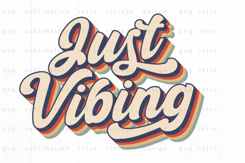 just-vibing-png-design