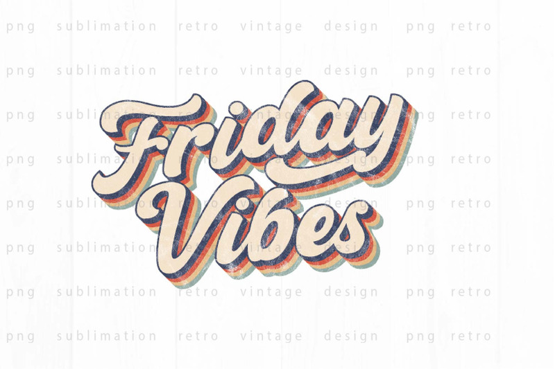 friday-vibes-png-design