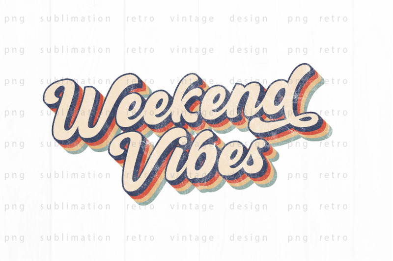 weekend-vibes-png-design