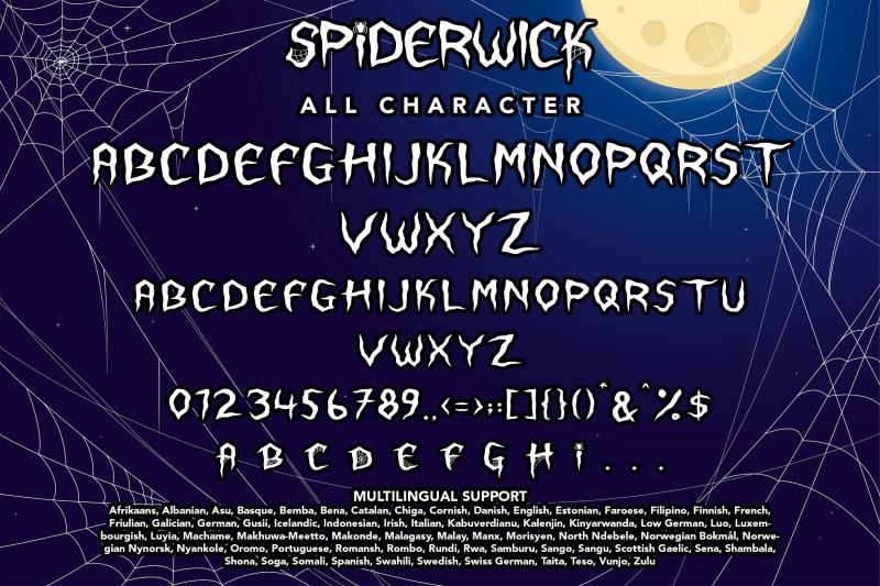 spiderwick-halloween-display-font