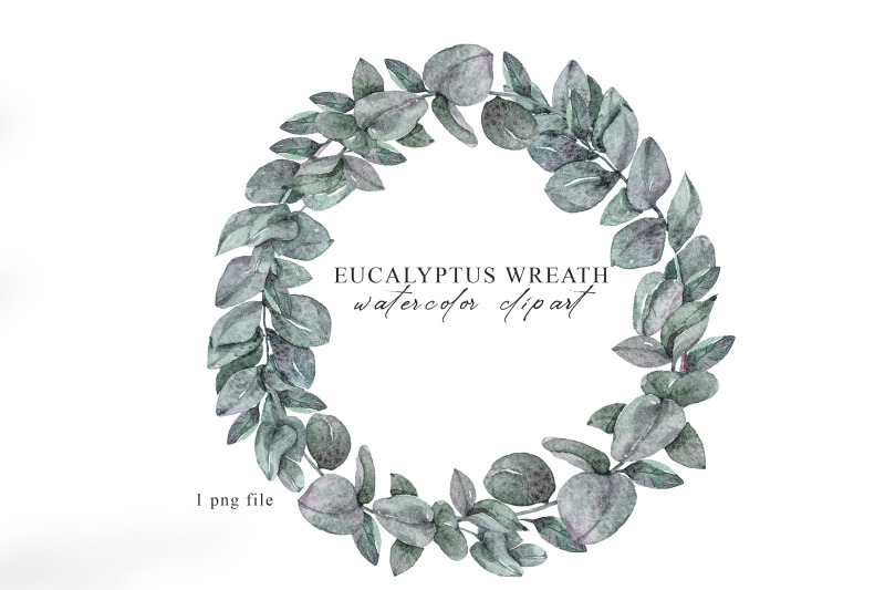 christmas-eucalyptus-wreath-clipart