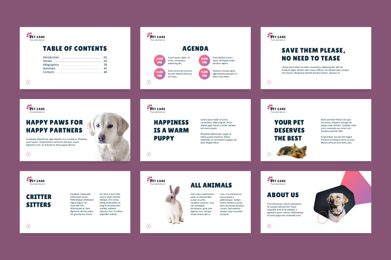 pet-care-powerpoint-presentation-template
