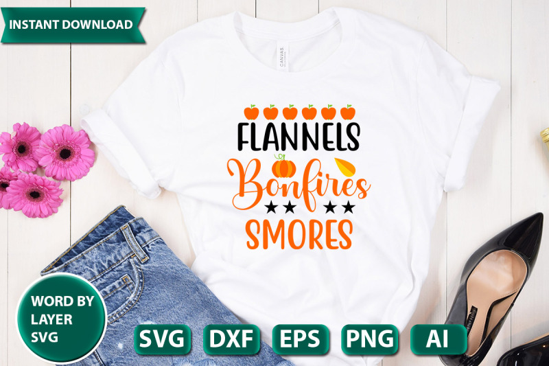 flannels-bonfires-smores-svg-cut-file