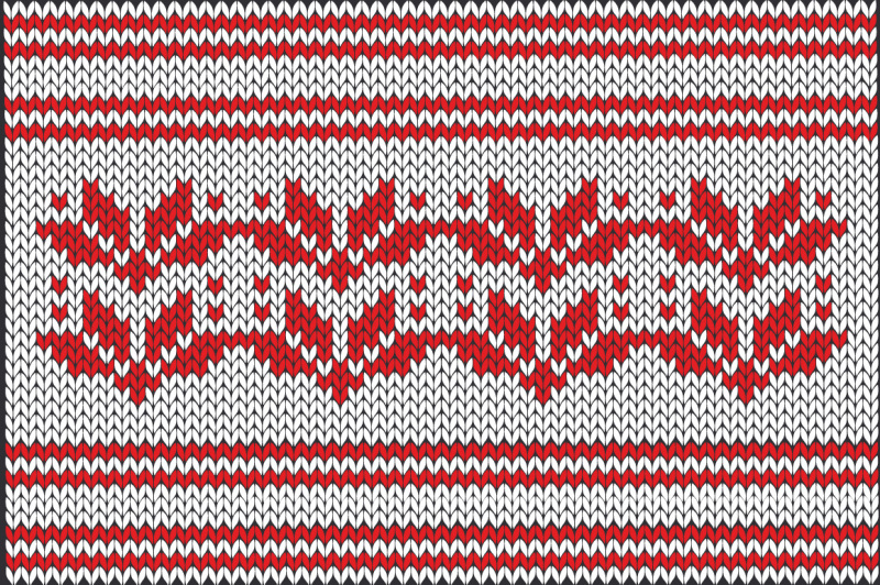 christmas-pattern-wool-vector