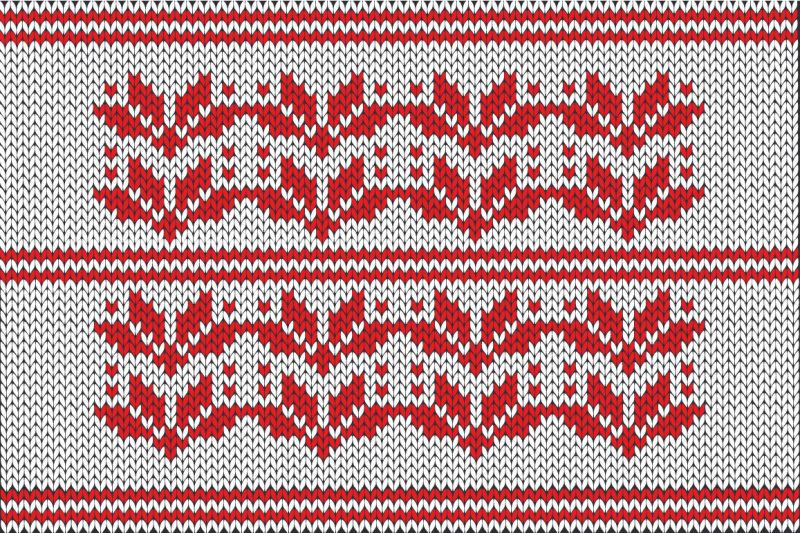 christmas-pattern-wool-vector