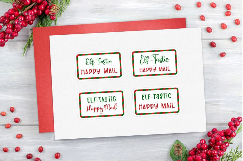 christmas-gift-tags-nbsp-4-envelopes-nbsp-elf-happy-mail-sticker-designs