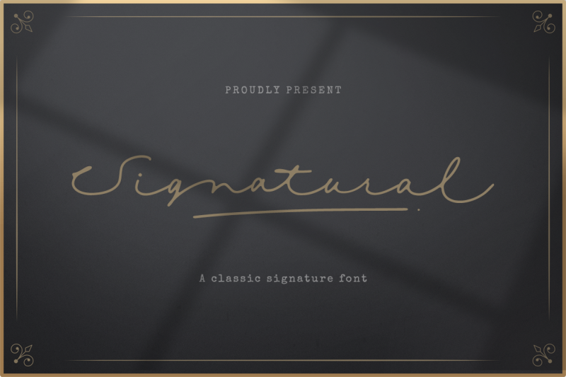 signatural-classic-signature-font