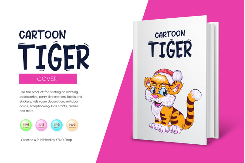 tiger-cartoon-vector-art