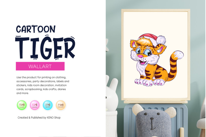 tiger-cartoon-vector-art