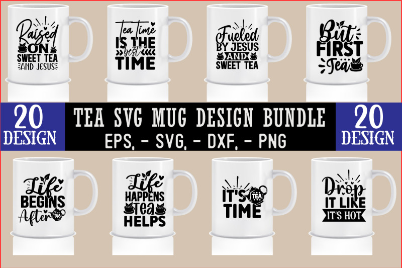 tea-svg-t-shirt-design-bundle