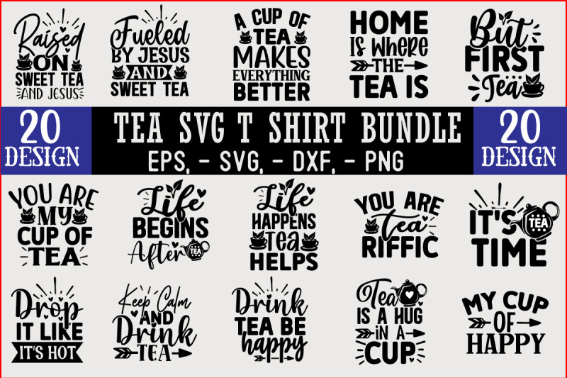 tea-svg-t-shirt-design-bundle