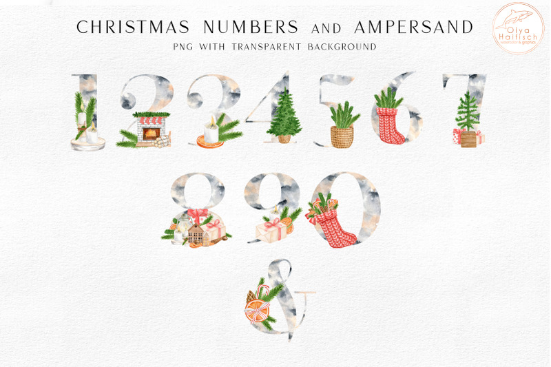 christmas-alphabet-clipart-watercolor-winter-monogram-png