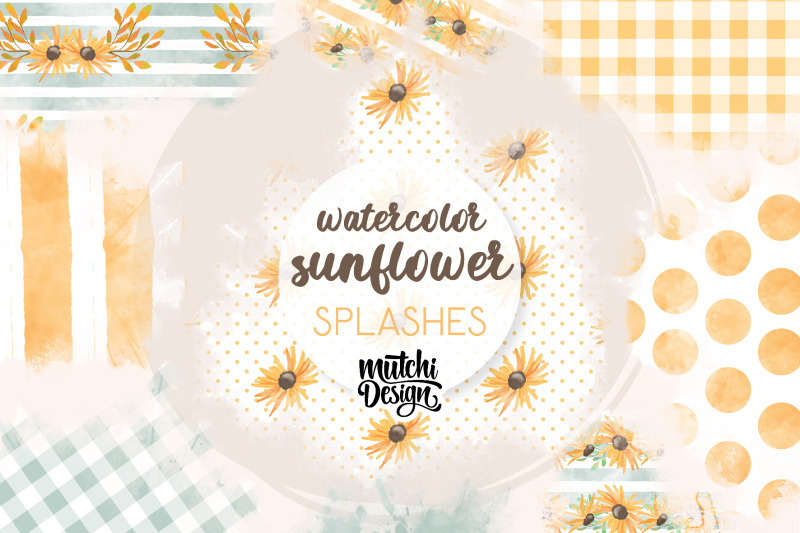 watercolor-sunflower-splashes
