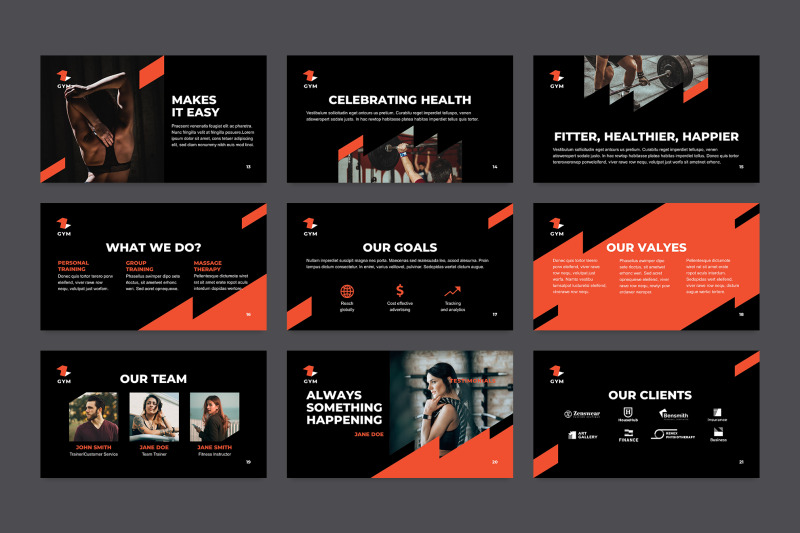 gym-powerpoint-presentation-template