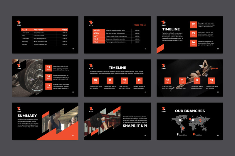 gym-powerpoint-presentation-template