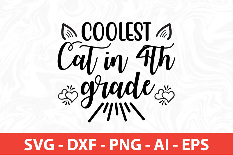 coolest-cat-in-4th-grade-svg