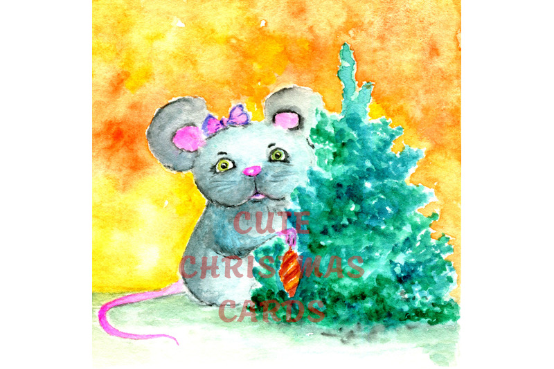 cute-christmas-cards-set-of-four-lovely-square-cards-in-pdf