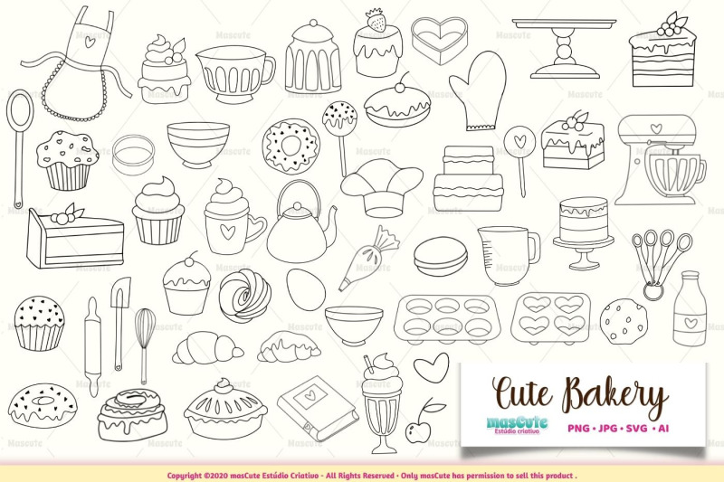 cute-bakery-svg-bundle-coloring-page