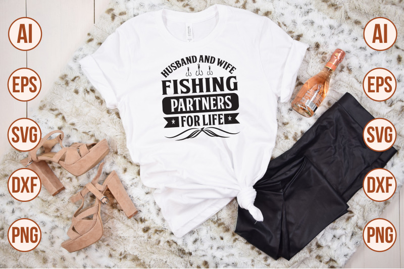 husband-and-wife-fishing-partners-for-life-svg-t-shirt