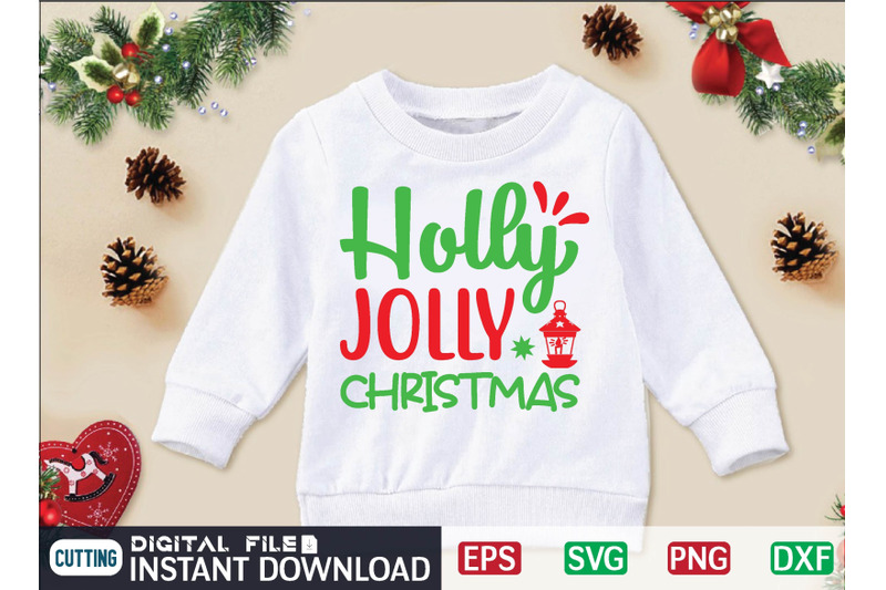 holly-jolly-christmas-svg-crafts