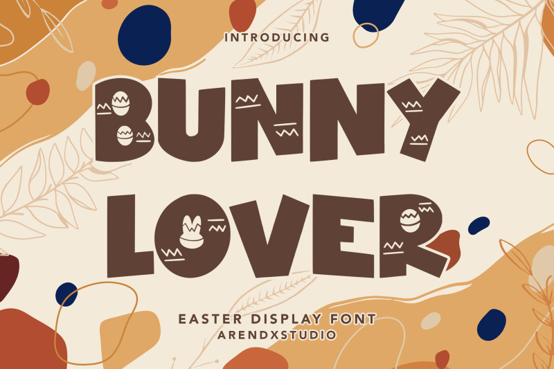 bunny-lover-easter-display-font