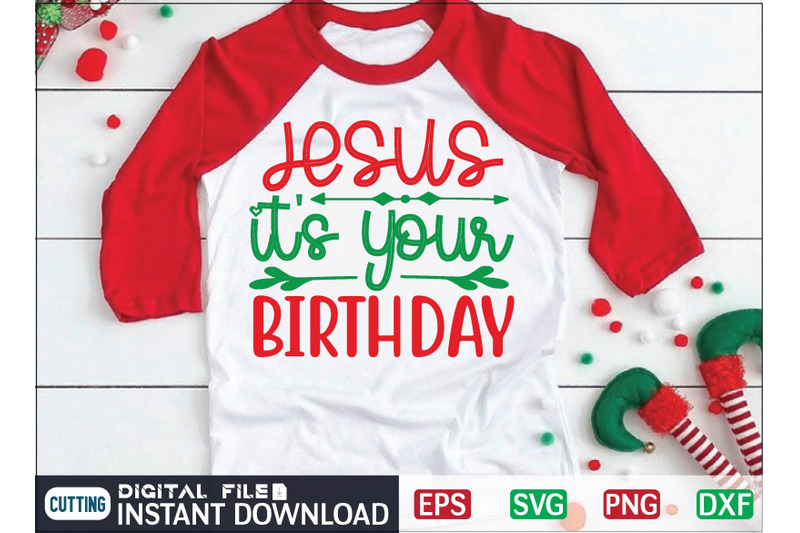 jesus-its-your-birthday-svg-crafts