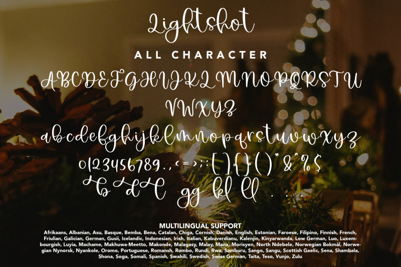 lightshot-christmas-display-font