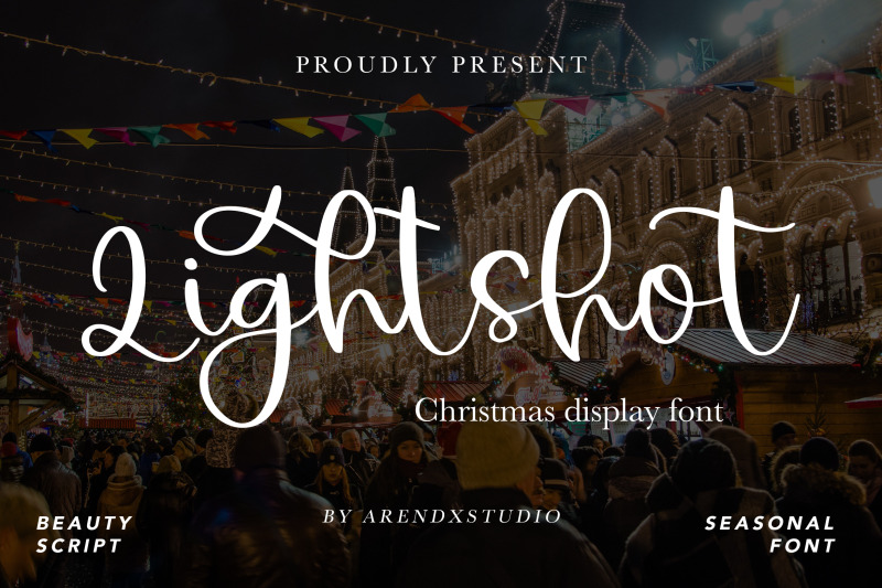 lightshot-christmas-display-font