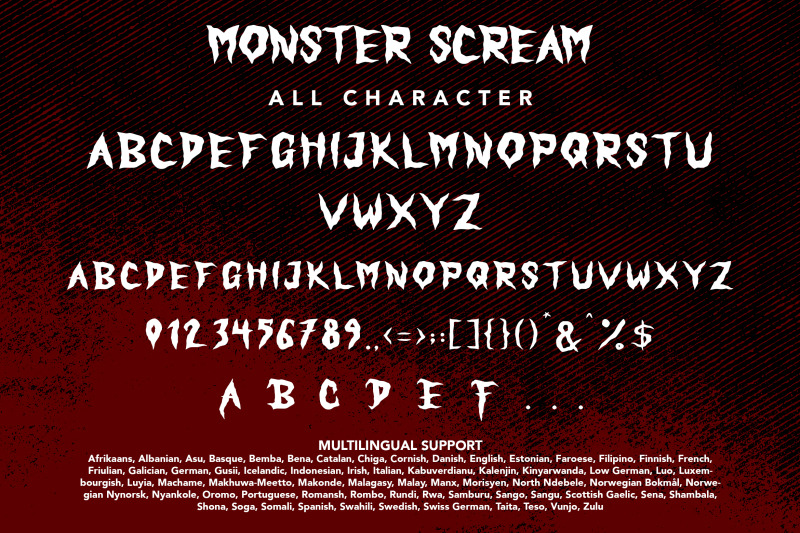 monster-scream-gothic-display-font