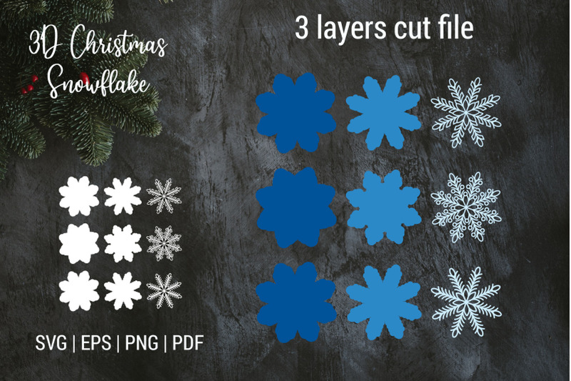 christmas-3d-snowflakes-paper-cut-set-layered-snowflake-ornaments