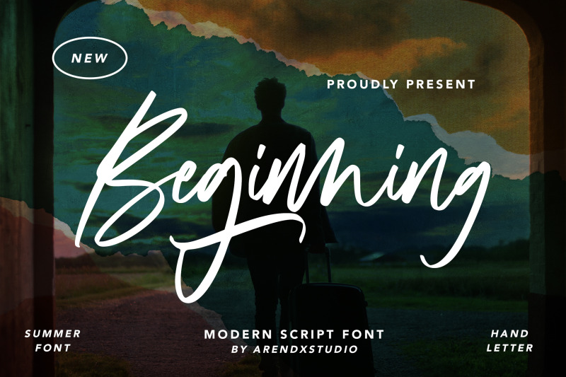 beginning-modern-script-font