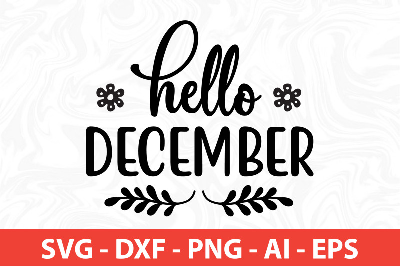 hello-december-svg