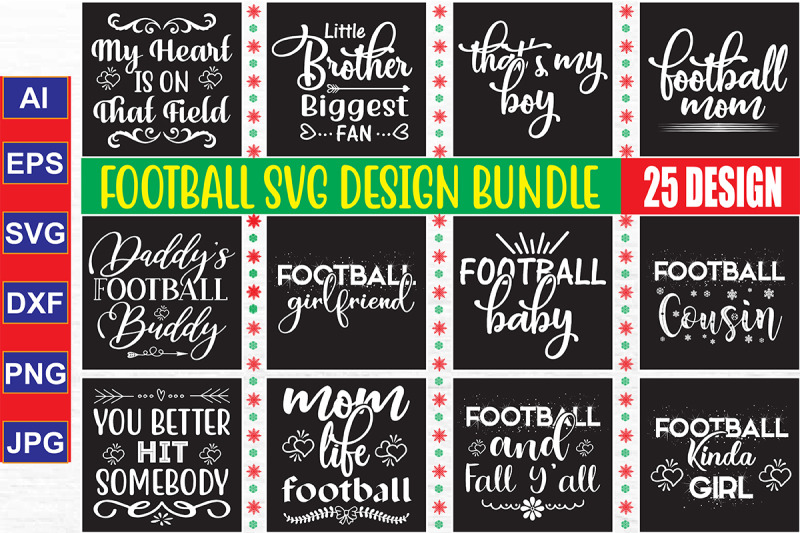 football-svg-bundle-file