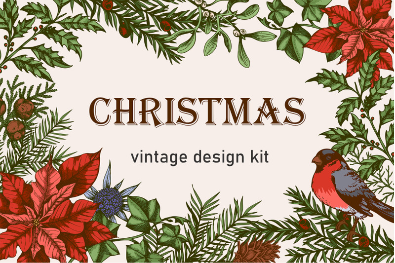 christmas-vintage-design-kit