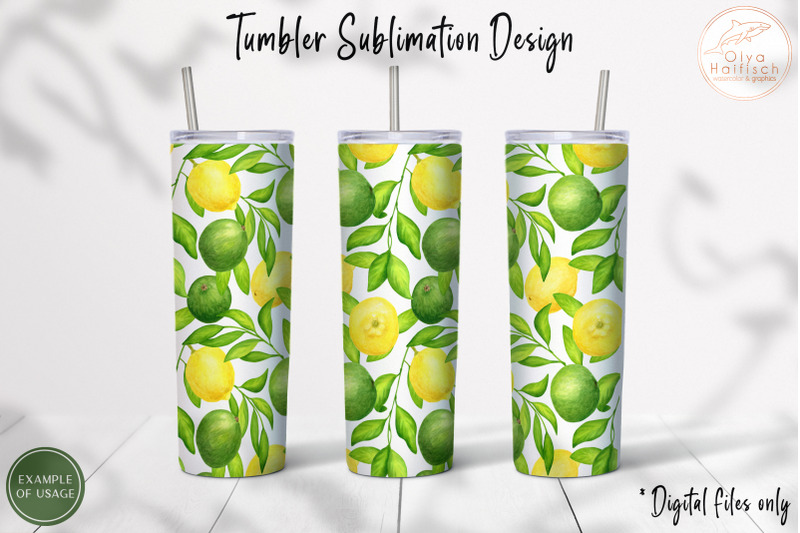 citrus-tumbler-sublimation-png-summer-fruits-tumbler-wrap-for-20-oz