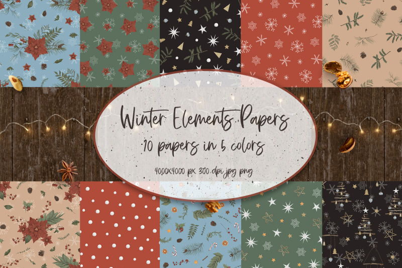 winter-elements-digital-papers-jpg-png-sublimation-designs