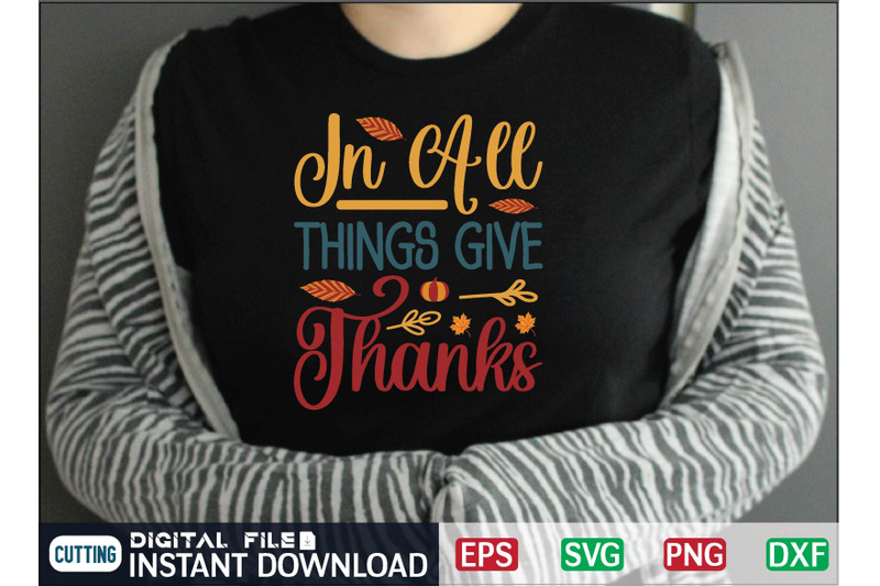 in-all-things-give-thanks-svg-design