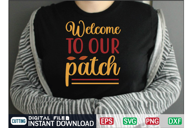 welcome-to-our-patch-svg-design