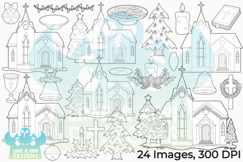 christmas-churches-digital-stamps-lime-and-kiwi-designs