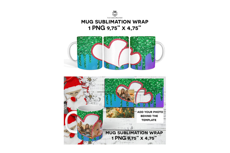 green-purple-heart-christmas-sublimation-photo-mug-wrap