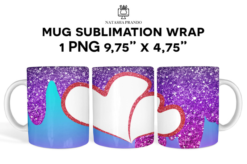 purple-heart-christmas-sublimation-photo-mug-wrap-nbsp