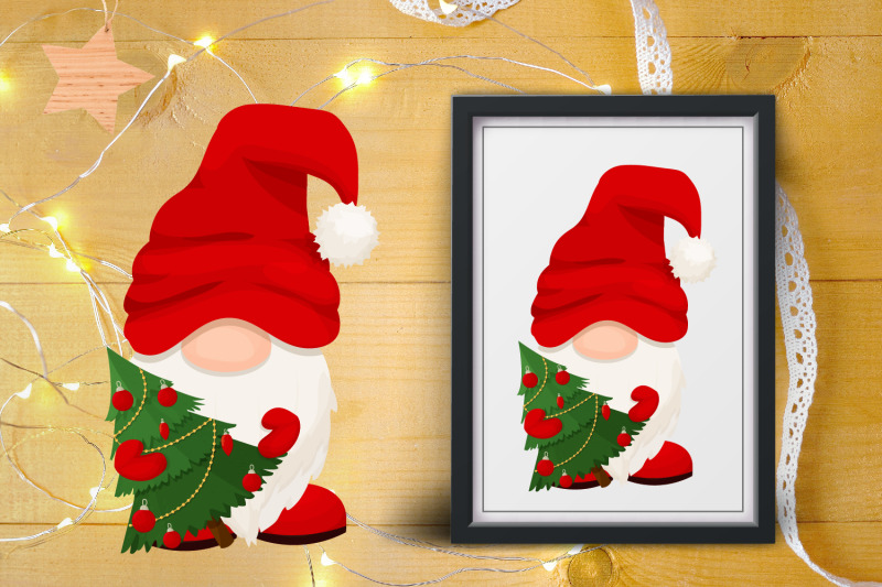 christmas-gnome-clip-art-sublimation-png-eps-ai