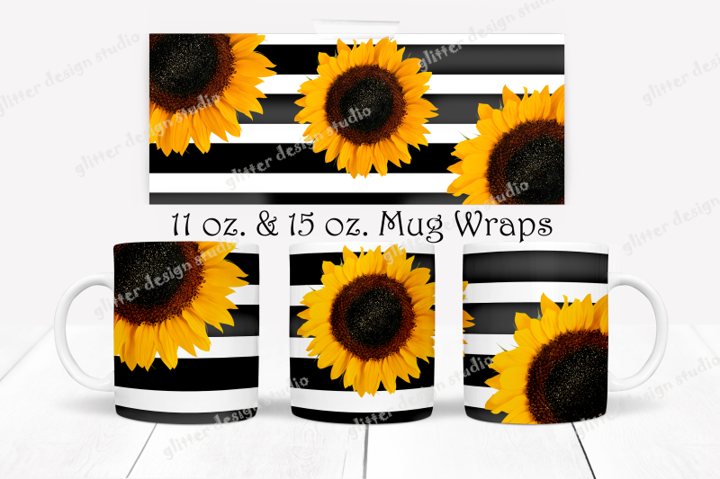 sunflower-mug-wrap-black-stripes-mug-wrap-sunflower-mug-sublimation-11