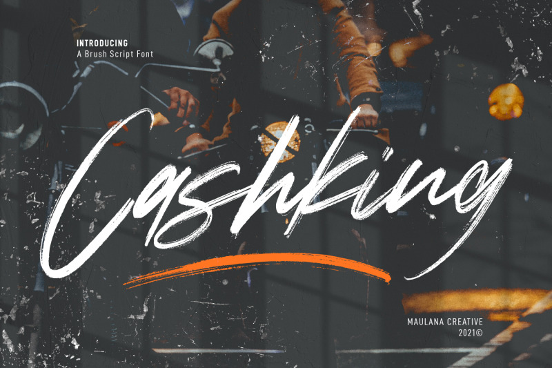 cashking-brush-script-font