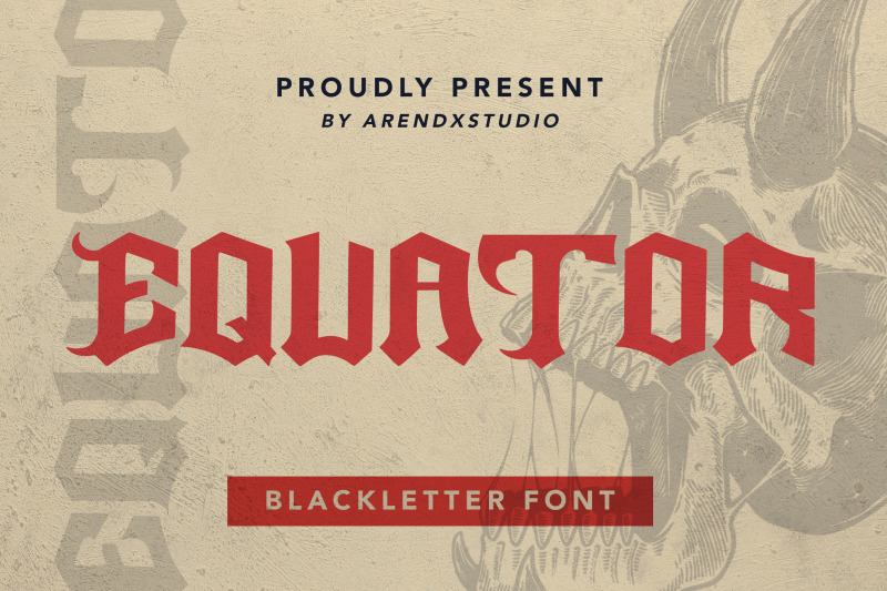 equator-blackletter-font