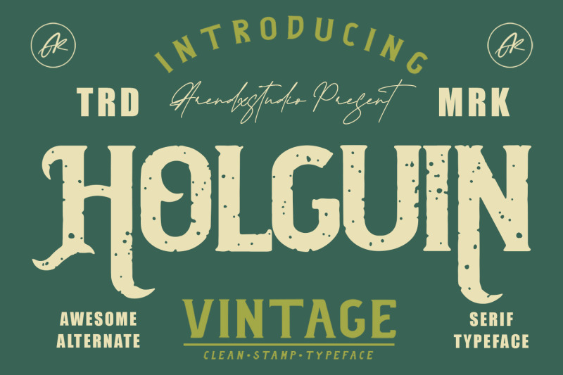 holguin-vintage-typeface