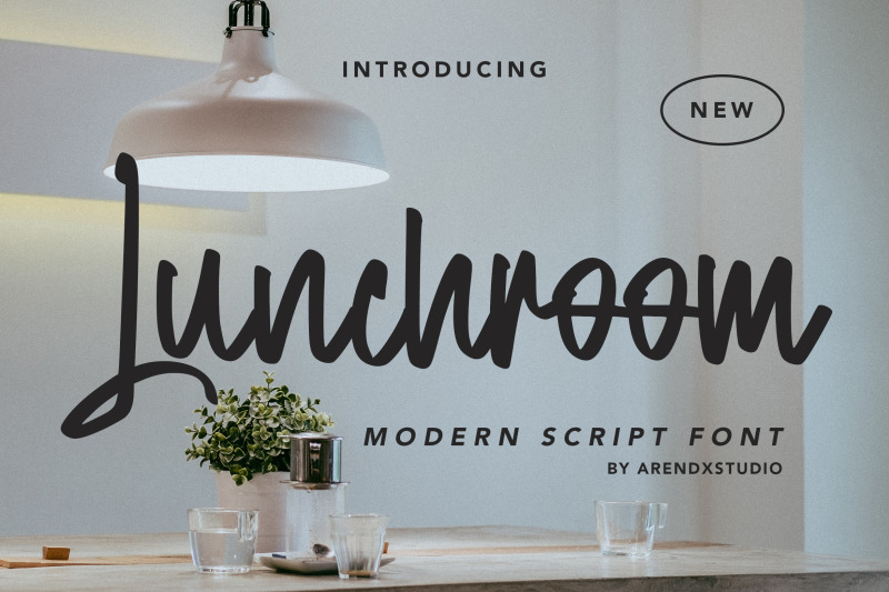 lunchroom-modern-script-font